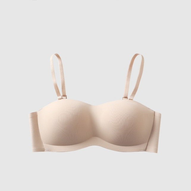 Strapless Seamless Bra with Side Support