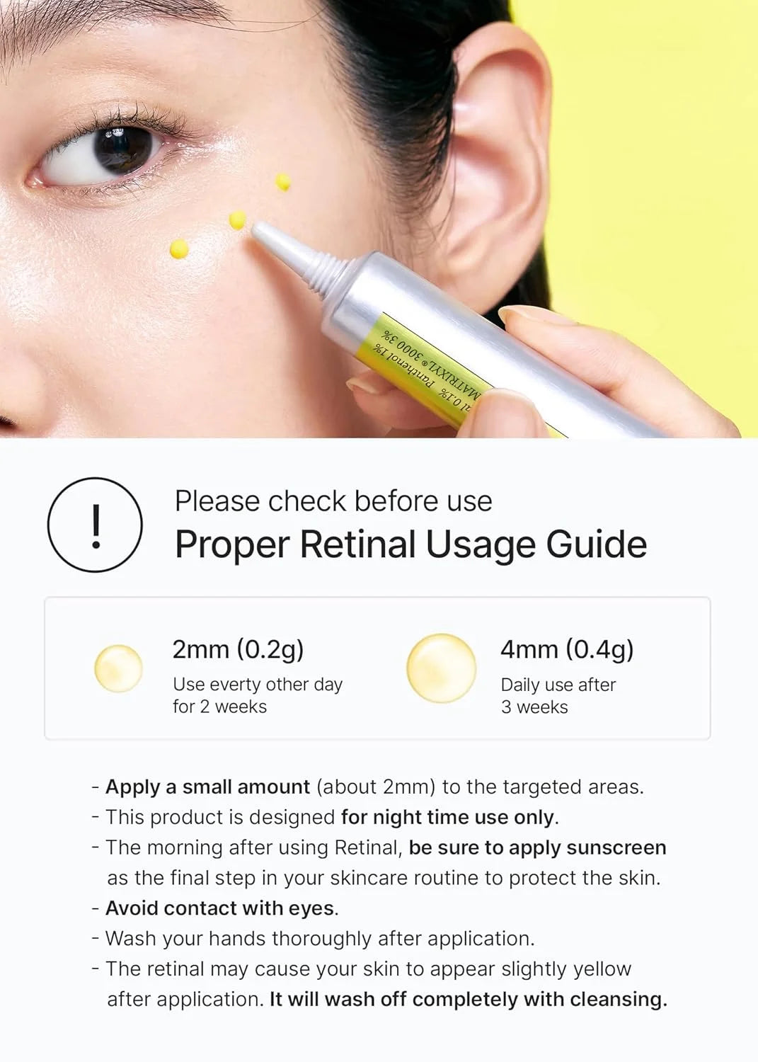 Korean Retinol Vitamin C Hydrating Shot Tightening Booster Face Cream Eye serum Lightening Dark Circles Firming Moisturizing