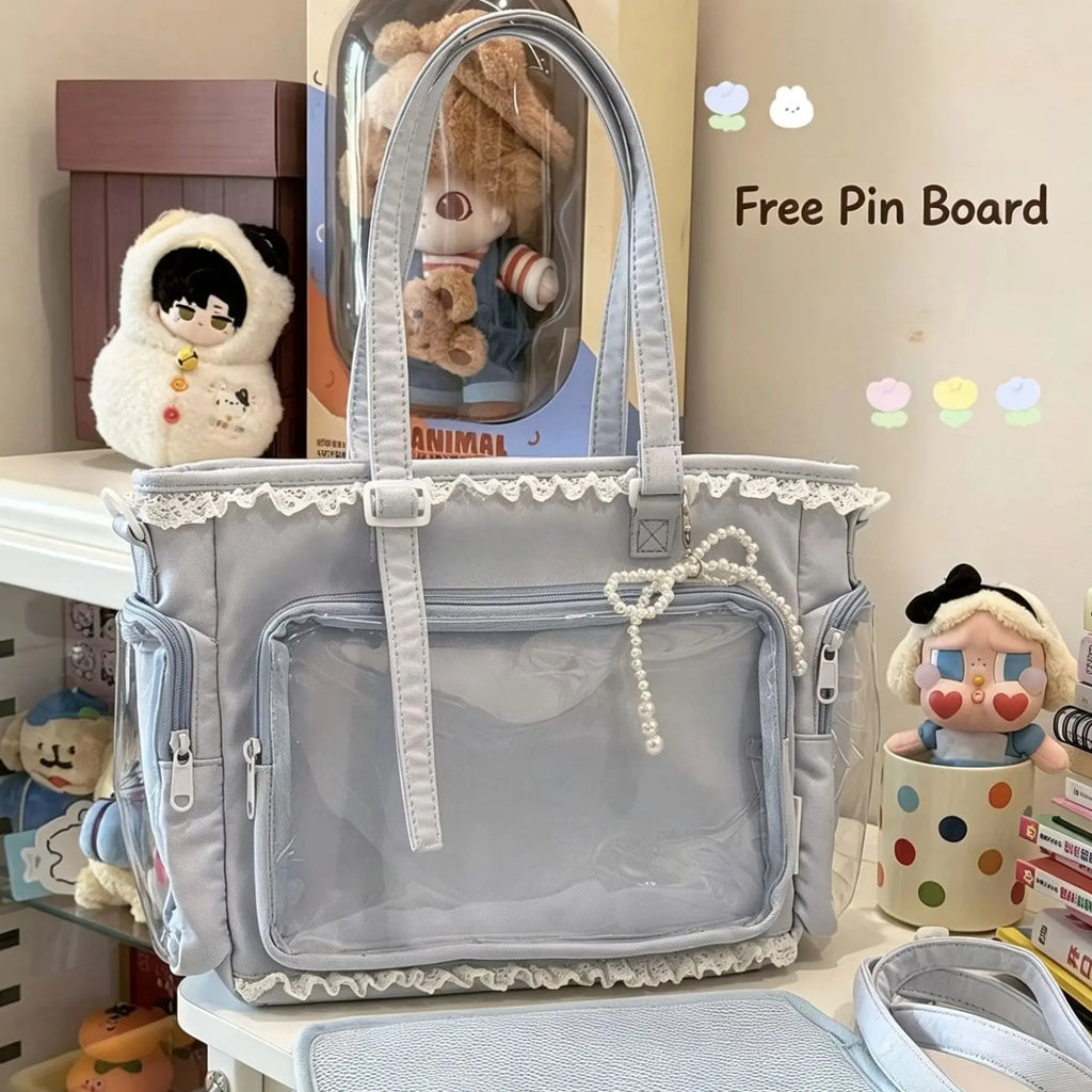 Ballet Girl Large Appetite Itabag Japanese Two-Dimension Single Shoulder Crossbody Bag Gift For Friends Women'S Handbag